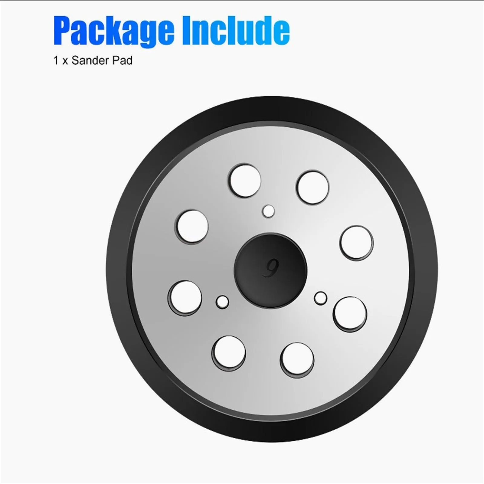 5 Inch 8 Hole Hook Loop Sander Pad Compatible For DW4388 DW423