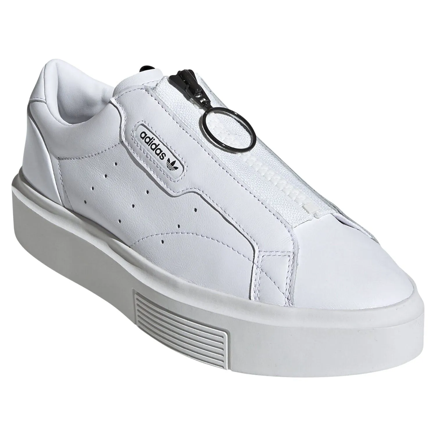 adidas Womens Sleek Super Zip Shoes - White