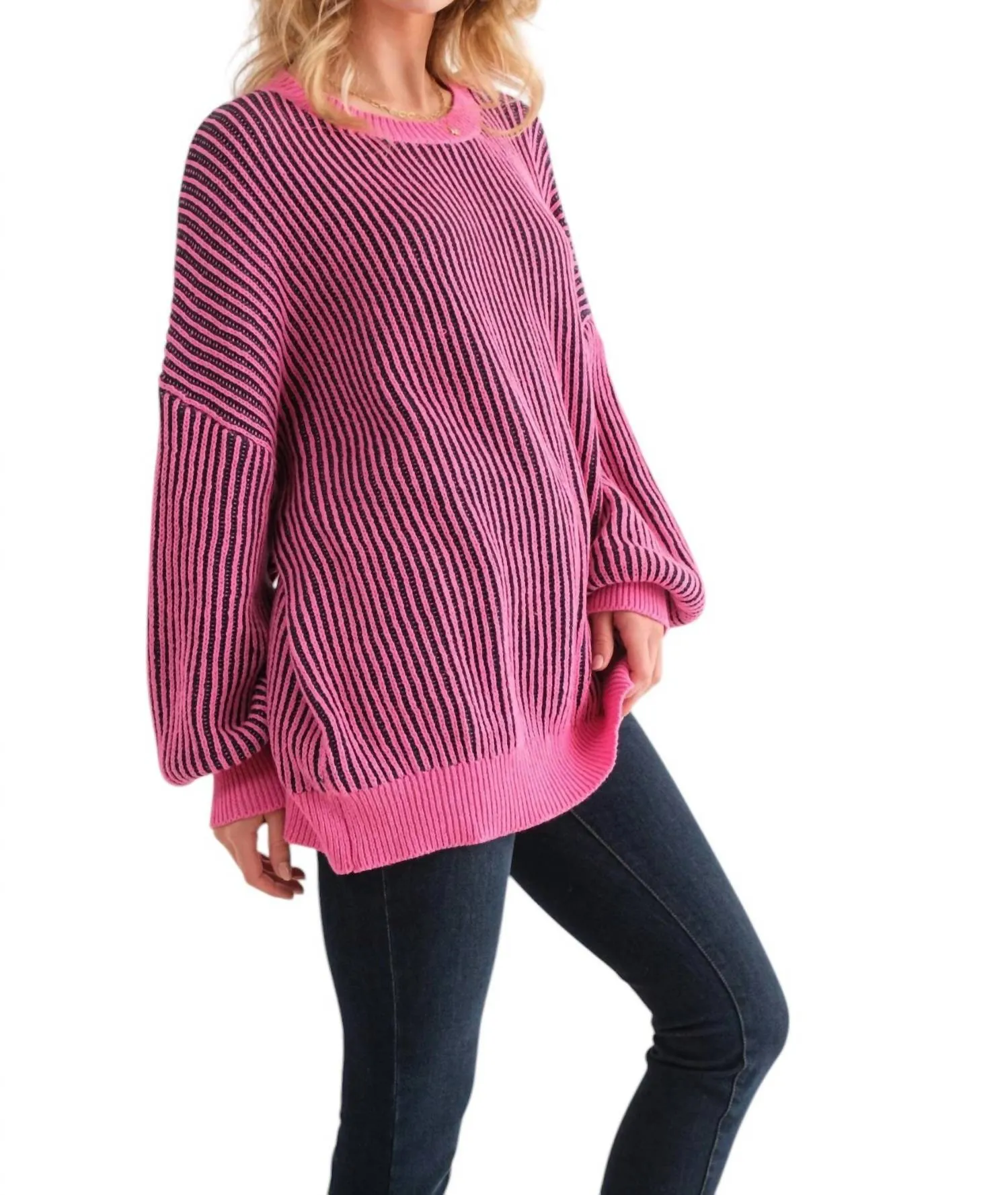 And The Why - Life is Your Creation Ribbed Sweater
