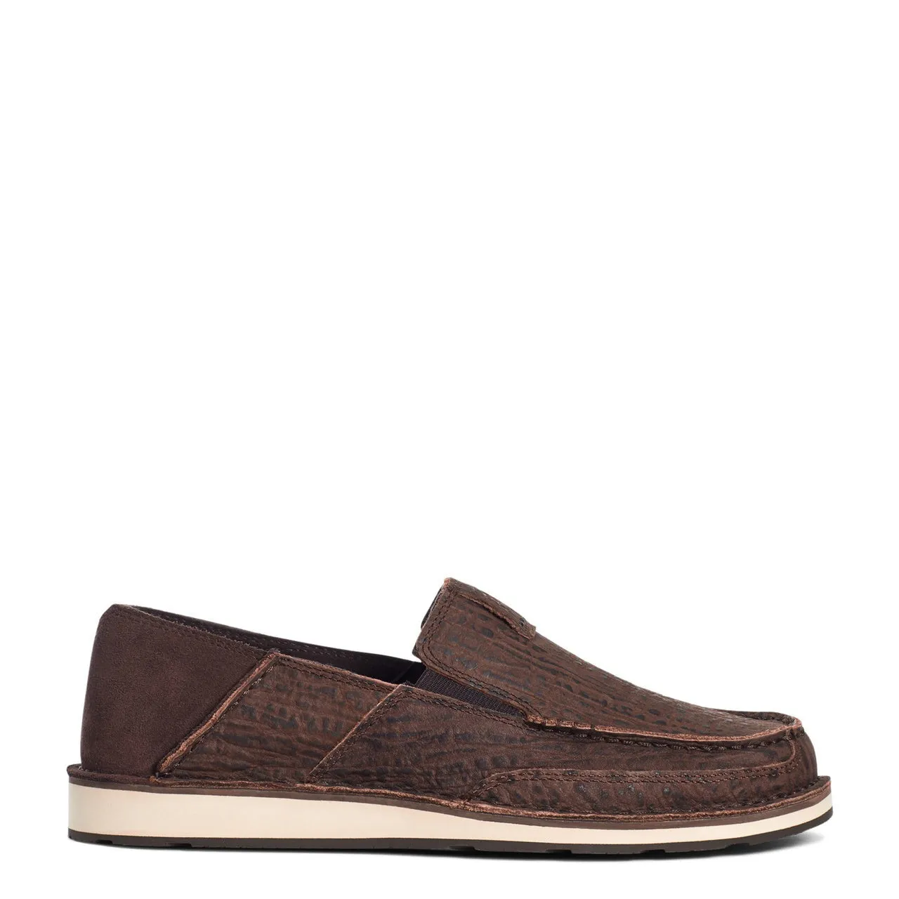 Ariat Men's Cruiser Bark Bison & Chocolate Suede Shoes 10035824
