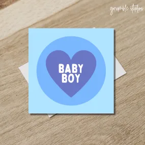 Baby Boy Card