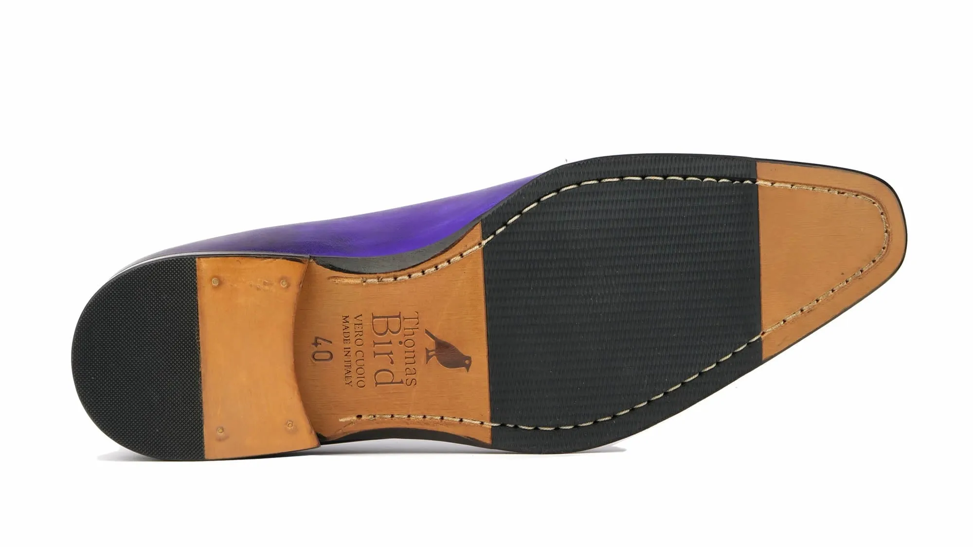 Benson Wholecut Custom Patina Purple