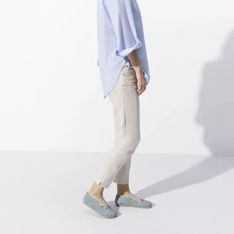 Birkenstock Santa Ana Mary Jane (Women) - Lead Lavender Suede