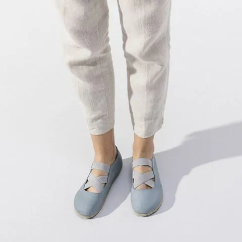 Birkenstock Santa Ana Mary Jane (Women) - Lead Lavender Suede