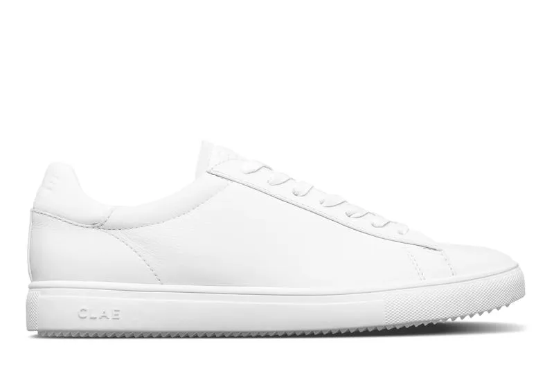 Bradley Triple White Leather (unisex)
