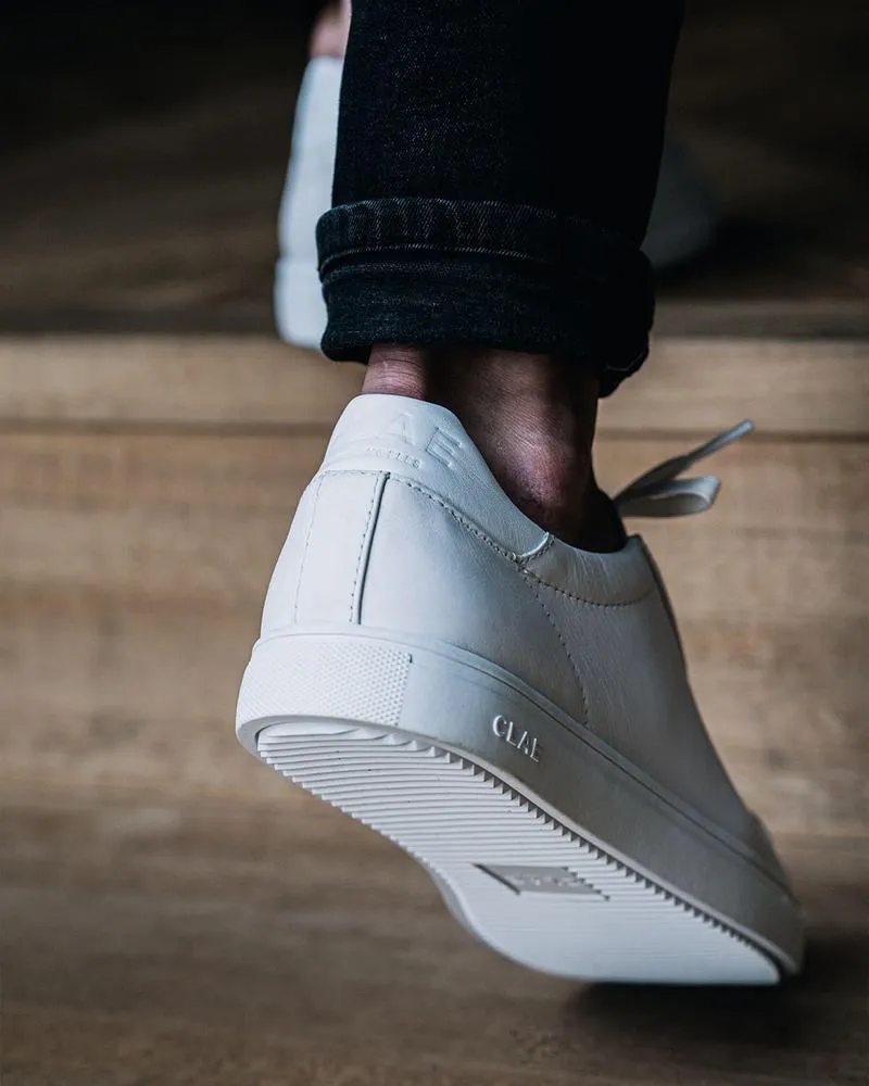 Bradley Triple White Leather (unisex)