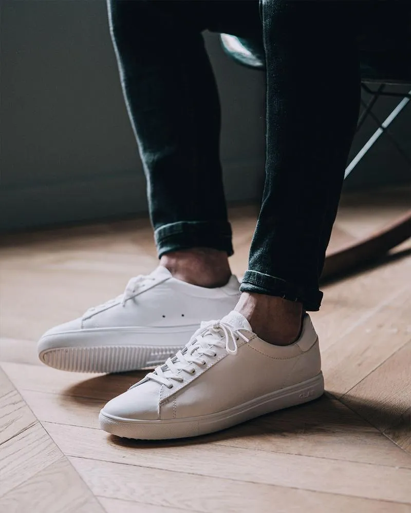 Bradley Triple White Leather (unisex)