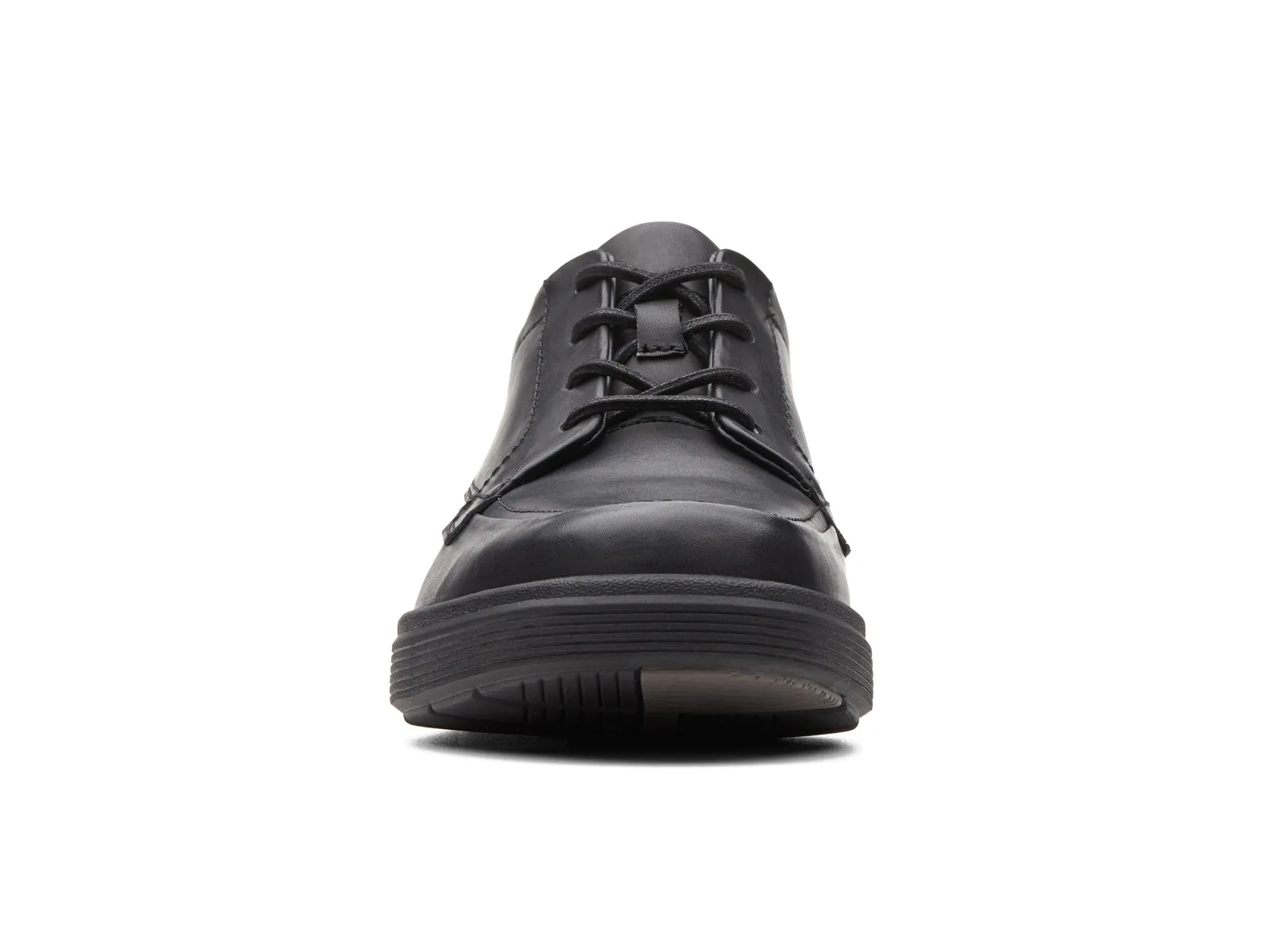 Clark Un Abode Ease - Black Leather