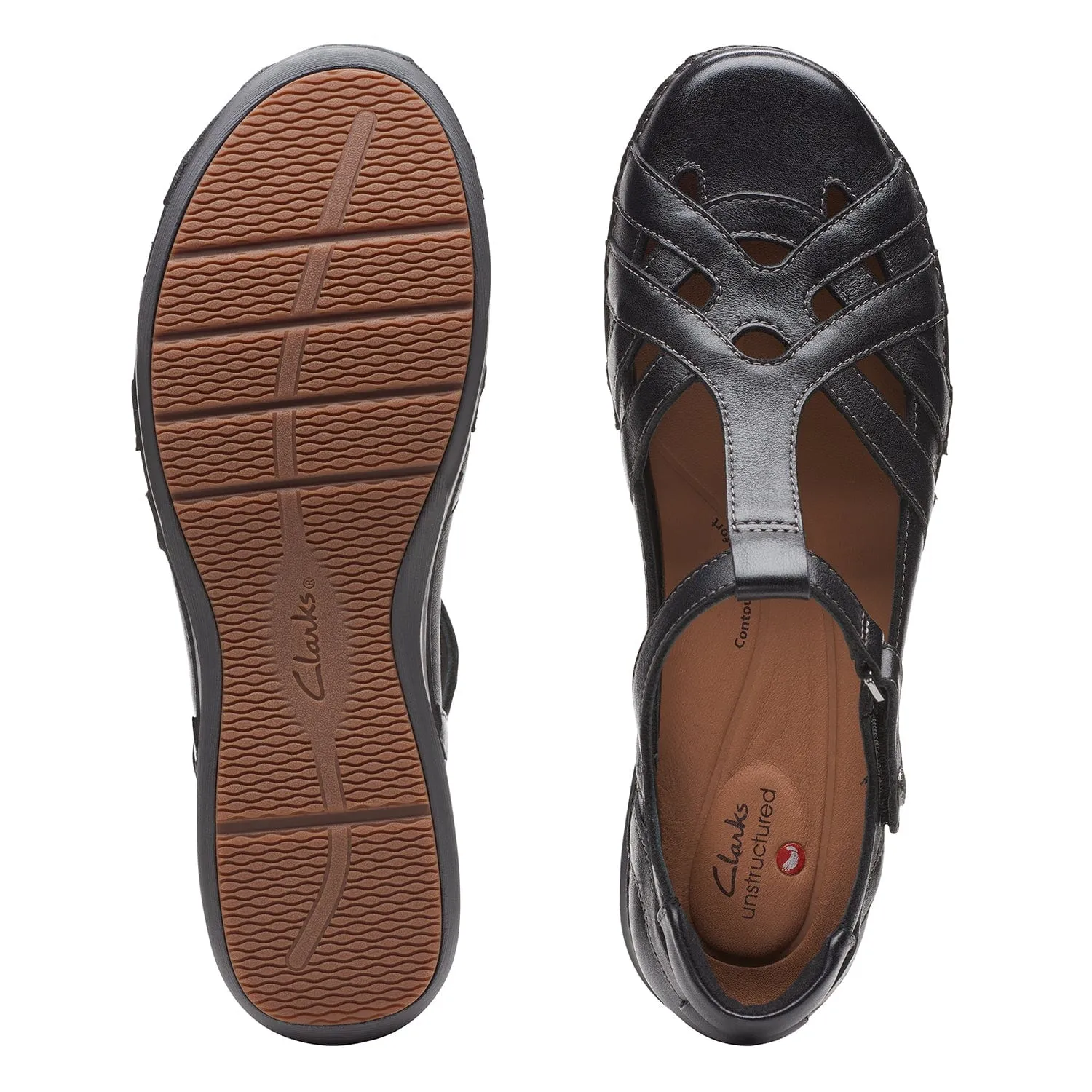 Clarks Appley Way Shoes (Wide Fit)