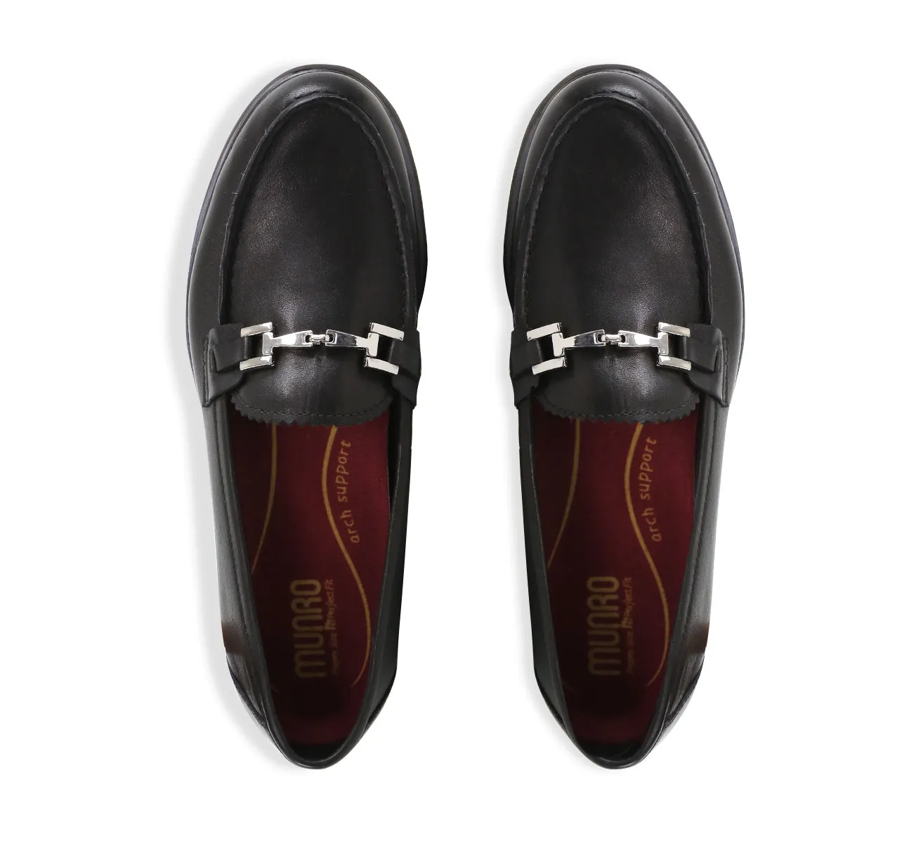 COLLEEN-BLACK CALF LEATHER