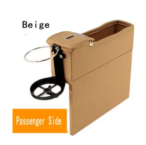 Color: Beige, style: Right - iPocket 2.0 Premium Car Organizer