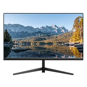Computer Monitor, 22 Inch FHD 1080P Thin LED Screen Monitor, 75Hz Refresh Rate with HDMI VGA and Audio, VESA Compatible, Eye Care, Use for Home & Office