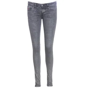 DIESEL SKINZEE LOW 0669J Womens Jeans Super Slim Skinny Low Waist Fit Pants