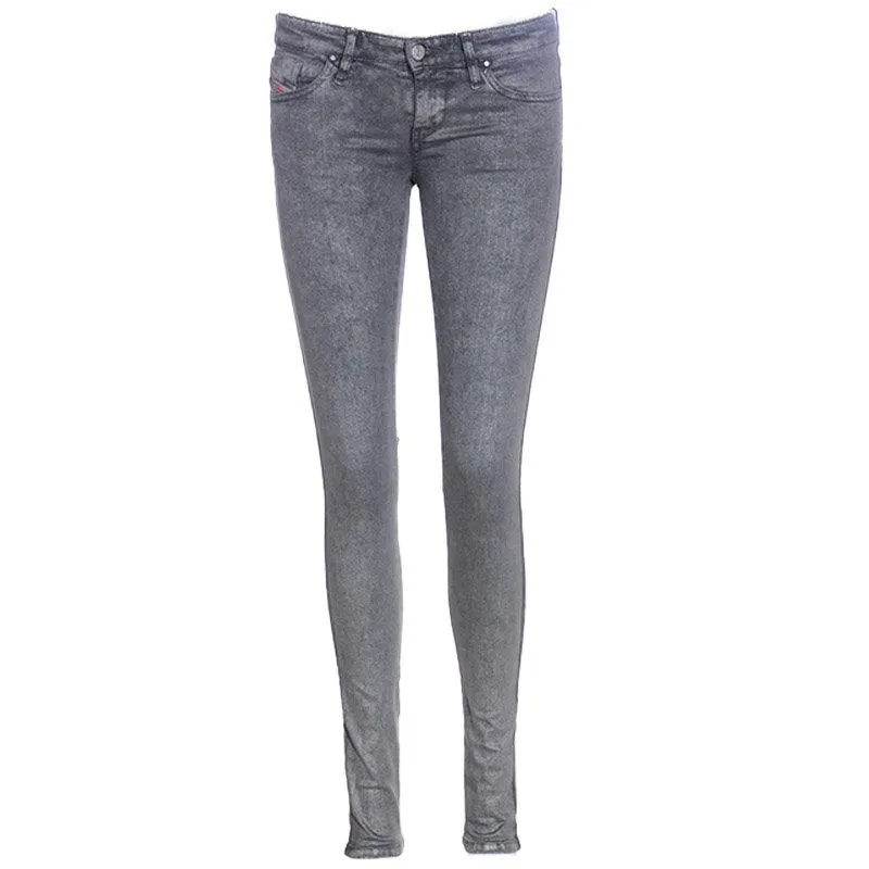 DIESEL SKINZEE LOW 0669J Womens Jeans Super Slim Skinny Low Waist Fit Pants