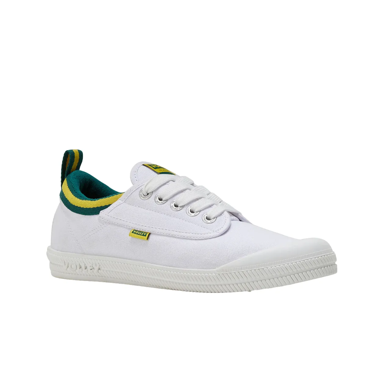 Dunlop Volleys International Volley Low Canvas Casual Mens Shoes Black \ White