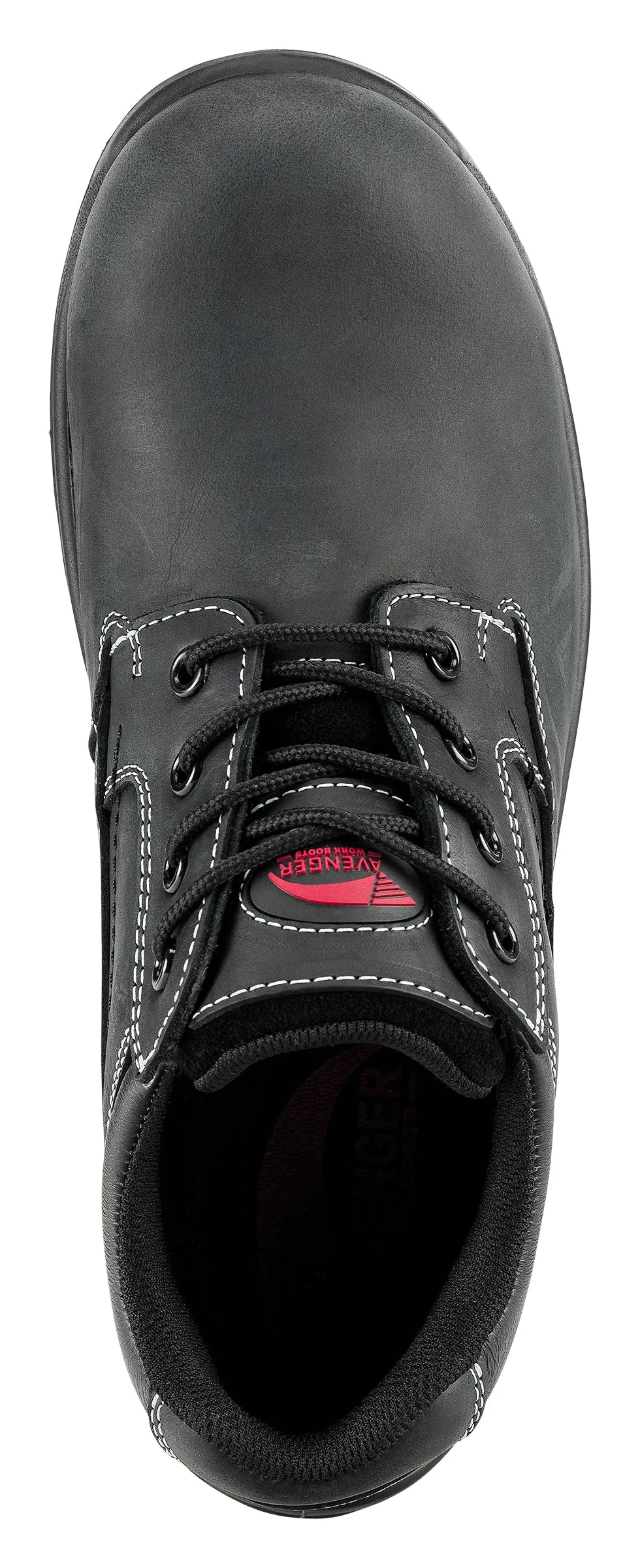 Foreman Black Composite Toe EH WP Oxford Work Shoe