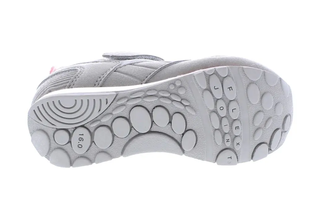 Grey/Pink Racer Sneaker (Child)