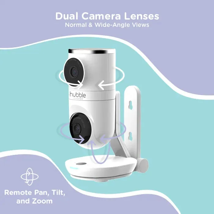 HUBBLE NURSERY PAL DUAL VISION WI-FI VIDEO MONITOR