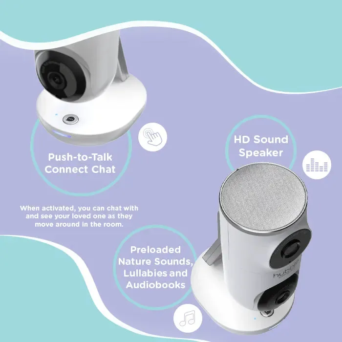 HUBBLE NURSERY PAL DUAL VISION WI-FI VIDEO MONITOR