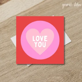 Love You Card
