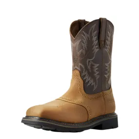 Men's Ariat Sierra Wide Square Toe Steel Toe Work Boot 10010134
