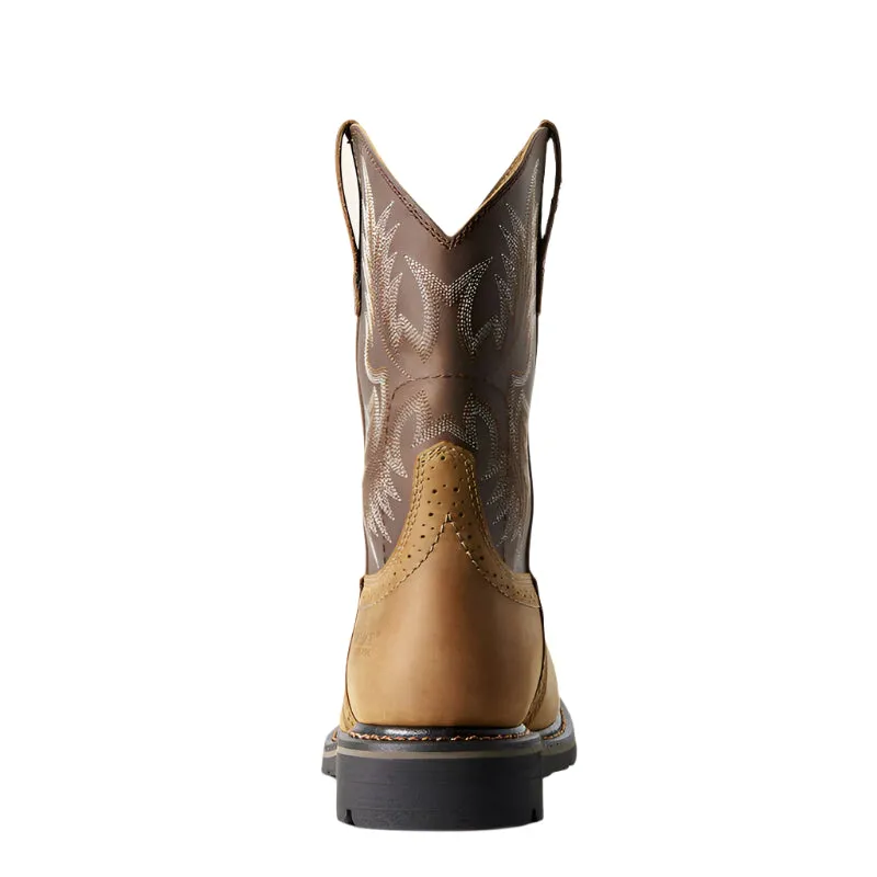 Men's Ariat Sierra Wide Square Toe Steel Toe Work Boot 10010134