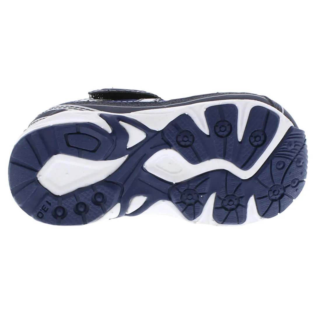 Navy/Silver Storm Sneaker (Baby)