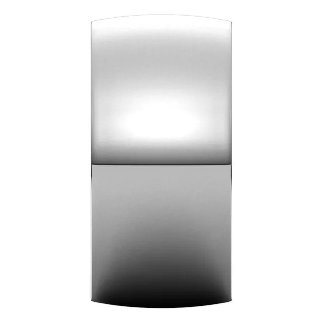 Palladium Domed Light Comfort Fit Wedding Band, 10 mm Wide