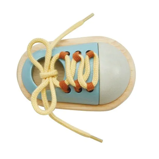 PlanToys Tie-Up Shoe - Orchard