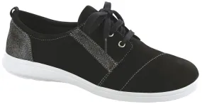SAS Marnie Lace Up Sneaker - Black Sparkle