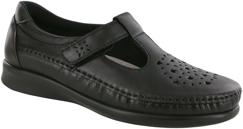 SAS Women's Willow Loafer SMOOTH BLACK