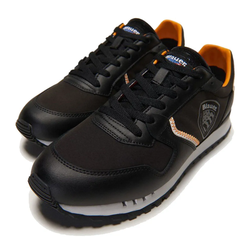 Scarpe Uomo BLAUER Sneakers Dixon 02 Colore Black - Orange