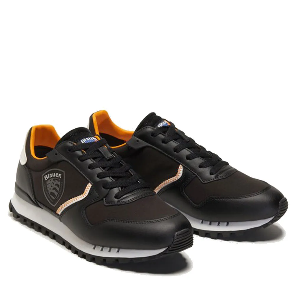 Scarpe Uomo BLAUER Sneakers Dixon 02 Colore Black - Orange