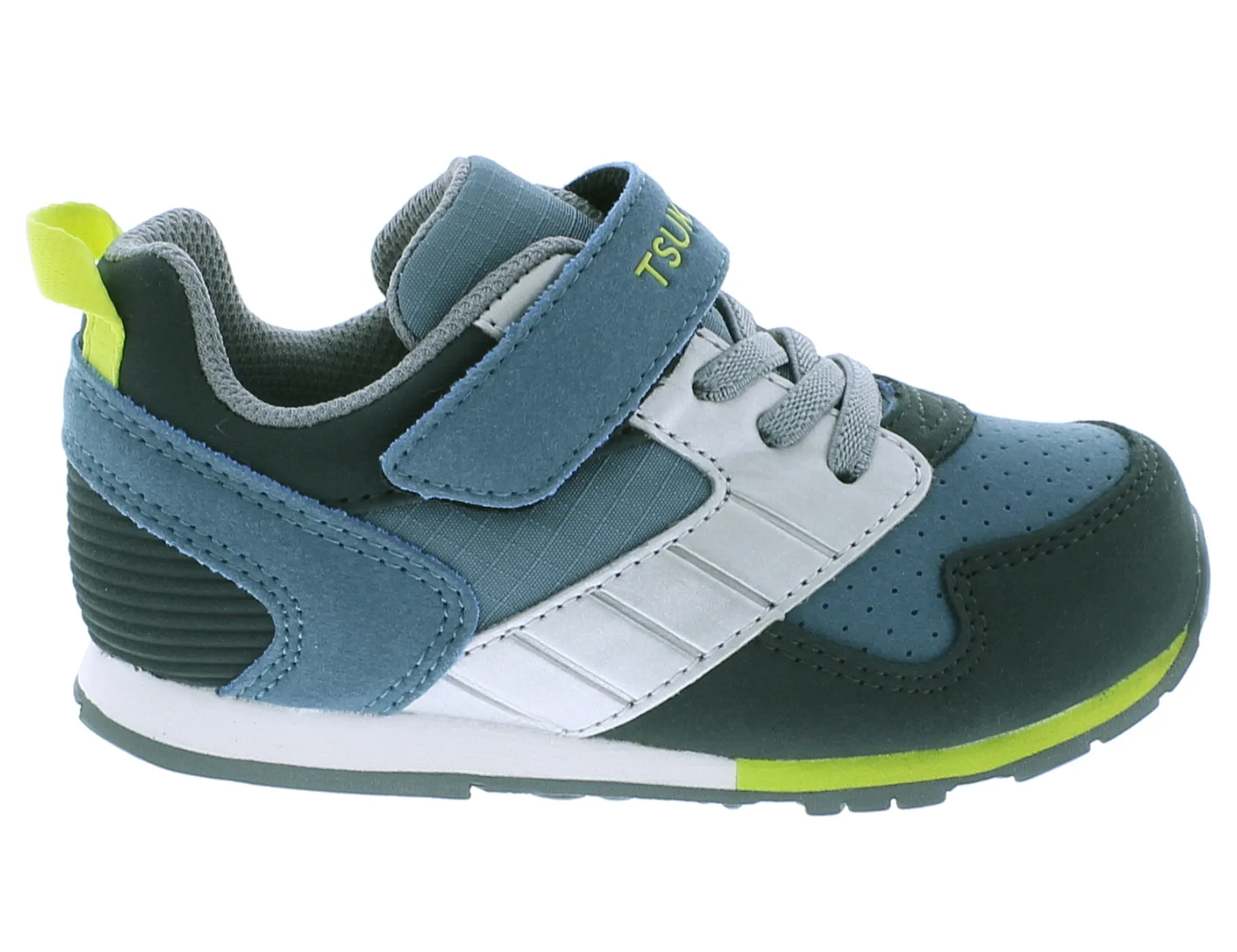 Sea/Lime Racer Sneaker (Baby)