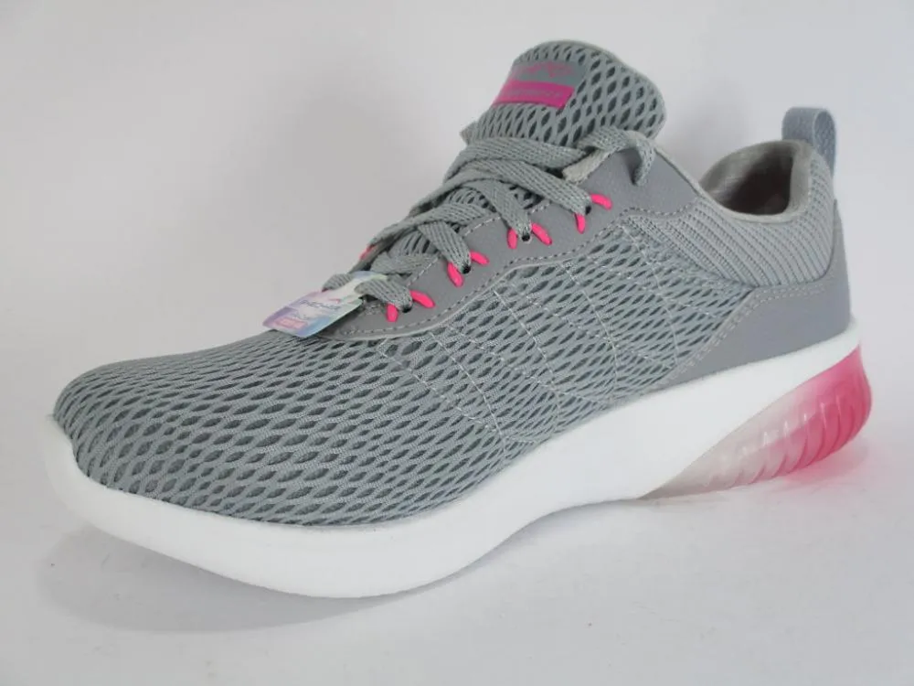 Skechers scarpa fitness da donna Skech Air Ultra Flex 13290 LGHP grigio chiaro
