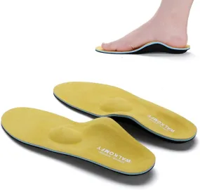 Walkomfy Full Length Orthotic Inserts Arch Support Insole | Insert for Flat Feet