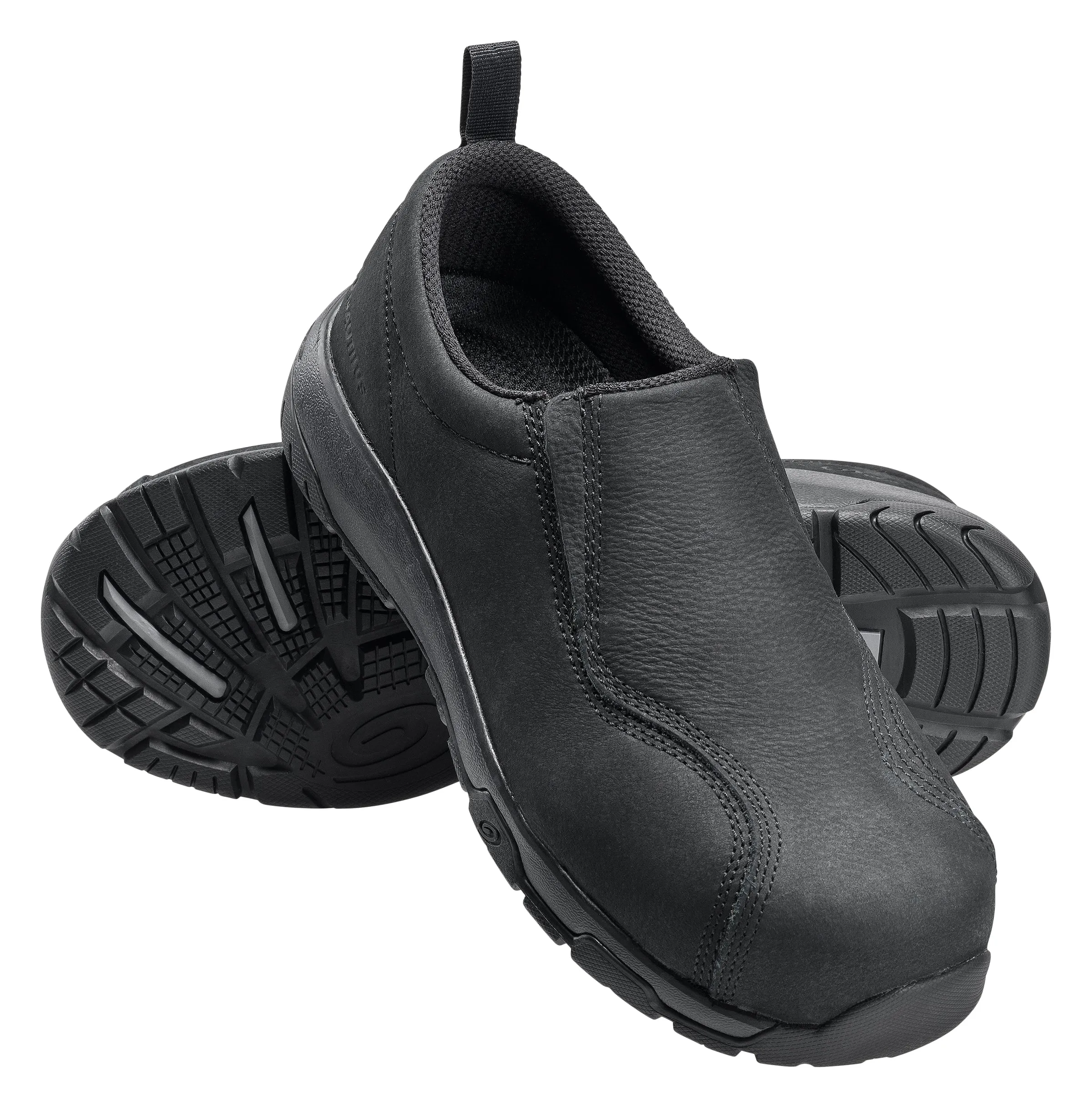 Women's Black Carbon Toe SD10 Slip On Work Shoe