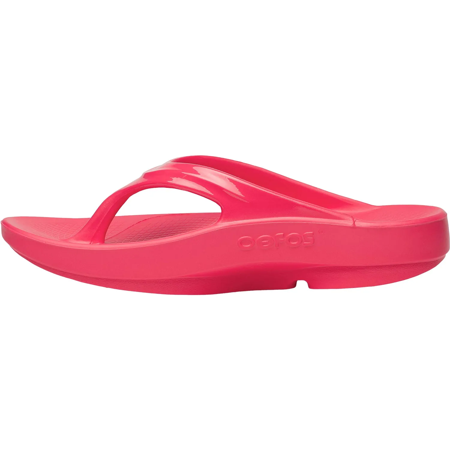 Women's OOFOS OOlala Neon Berry Synthetic