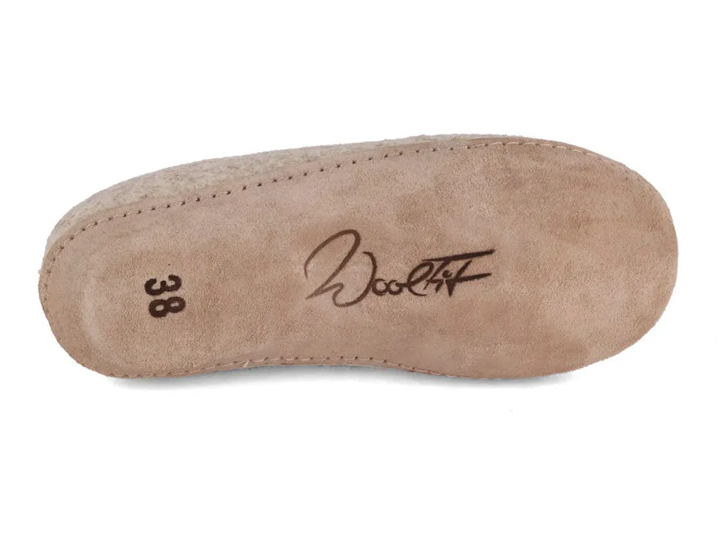 WoolFit® Felt Slippers with Insoles Classic closed-heel