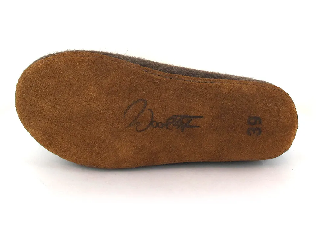 WoolFit® Felt Slippers with Insoles Classic closed-heel