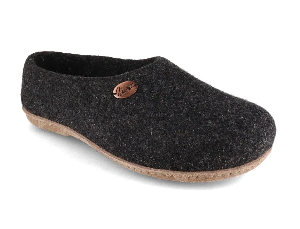 WoolFit® Felt Slippers with Insoles Classic closed-heel